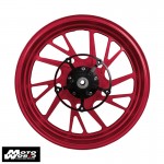 MOS YB74FG10 Motorcycle Matt Forged Aluminum Alloy Wheels Set