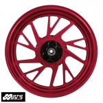 MOS YB74FG10 Matt Forged Aluminum Alloy Wheels Set for Yamaha X-Max 10