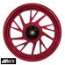 MOS Y-B74-FG-10 Motorcycle Matt Forged Aluminum Alloy Wheels Set for Yamaha X-Max 2023