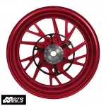 MOS YB74FG10 Matt Forged Aluminum Alloy Wheels Set for Yamaha X-Max 10