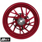 MOS YB74FG10 Motorcycle Matt Forged Aluminum Alloy Wheels Set