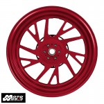 MOS YB74FG10 Motorcycle Matt Forged Aluminum Alloy Wheels Set