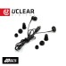 U Clear Earbuds for Helmet Bluetooth Systems