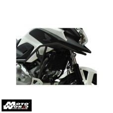 Crosspro 2CP12500110005 Motorcycle Aluminum Textured Black Trail Crash Bar for Honda