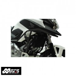 Crosspro 2CP12500110005 Motorcycle Aluminum Textured Black Trail Crash Bar for Honda