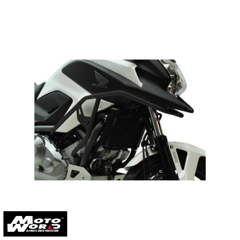 Crosspro 2CP12500110005 Motorcycle Aluminum Textured Black Trail Crash Bar for Honda