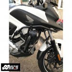 Crosspro 2CP12500110005 Motorcycle Aluminum Textured Black Trail Crash Bar for Honda
