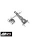 DMV Damper Motorcycle Mounting Kit (Titanium color)