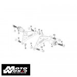 DMV DIFGMKBM05K Motorcycle Fairing Guard Black