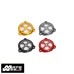 DMV DIFHCYA01G Motorcycle Gold Frame Hole Cover