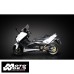 DMV DIFHCYA01G Motorcycle Gold Frame Hole Cover