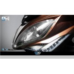 DMV DI-LPK-KY-03-C Clear Motorcycle Headlight Protector