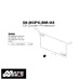 DMV DIOCPCBM03K Motorcycle Black Oil Cooler Protective Cover