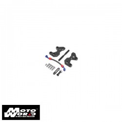 DMV DIRBKA01K Motorcycle Black Rearset Base