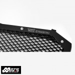 DMV DIRPCBM08K Motorcycle Black Radiator Protective Cover