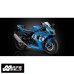 DMV DIRPCSU08K Motorcycle Black Radiator Protective Cover