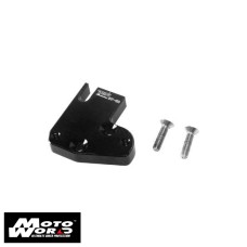 DMV DISP00K Motorcycle Black Switch Plate