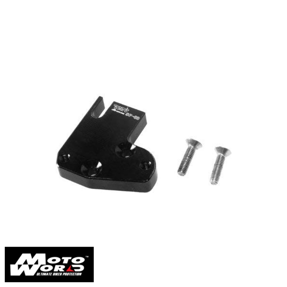 DMV DISP00K Motorcycle Black Switch Plate