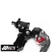 DMV DISP00K Motorcycle Black Switch Plate