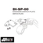 DMV DISP00K Black Switch Plate