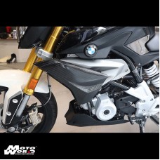 MOS BMWU69HY002C01 Motorcycle Carbon Fiber Radiator Cowl Cover