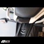 MOS BMWU69HY003C01 Motorcycle Carbon Fiber Rear Trim Panel Cover