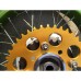 XAM A4119 520 Motorcycle Rear Sprocket Classic for Honda, Yamaha 1987-2020