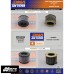 DNA RRE5N0801 Motorcycle Air Filter for Royal Enfield Bullet 350 1995-2000