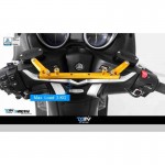 DMV DIHMKYA04-K Motorcycle Black Mutifunctional Cross Bar