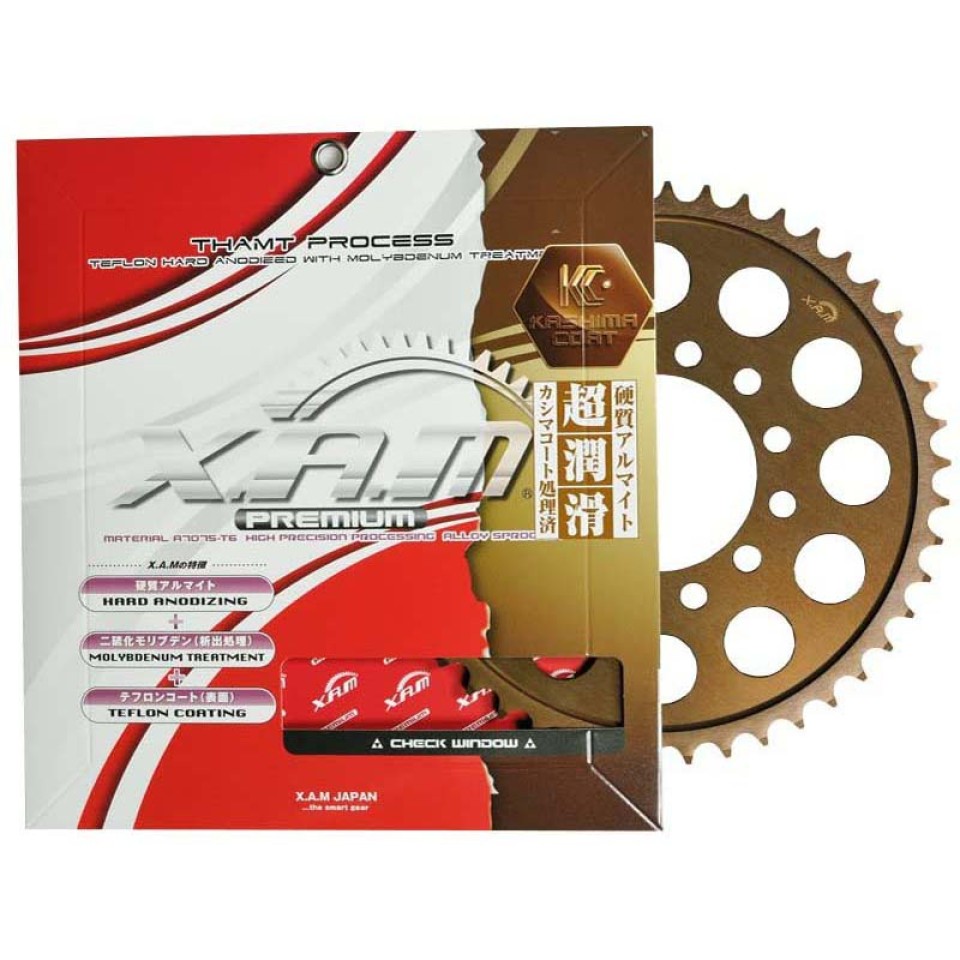 XAM A4404X 525 Motorcycle Rear Sprocket for Kawasaki, Laverda 1982-2020