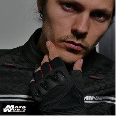 Komine GK-242 Protect Mesh Half Finger Motorcycle Gloves