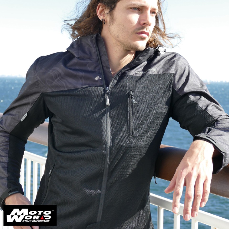 マウンテン Komine JK-114 Protect Mesh Parka-Ten Motorcycle Riding Jacket