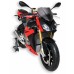 Ermax 031056034 Motorcycle Nose screen Dark Black