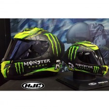 HJC RPHA01R Display Only Mini Crutchlow Replica Full Face Motorcycle Helmet