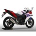 Yoshimura 110A-42A-5150 R-77S JMCA Exhaust Full Systems for CBR150R 2010-2011, CBR125R 2013-