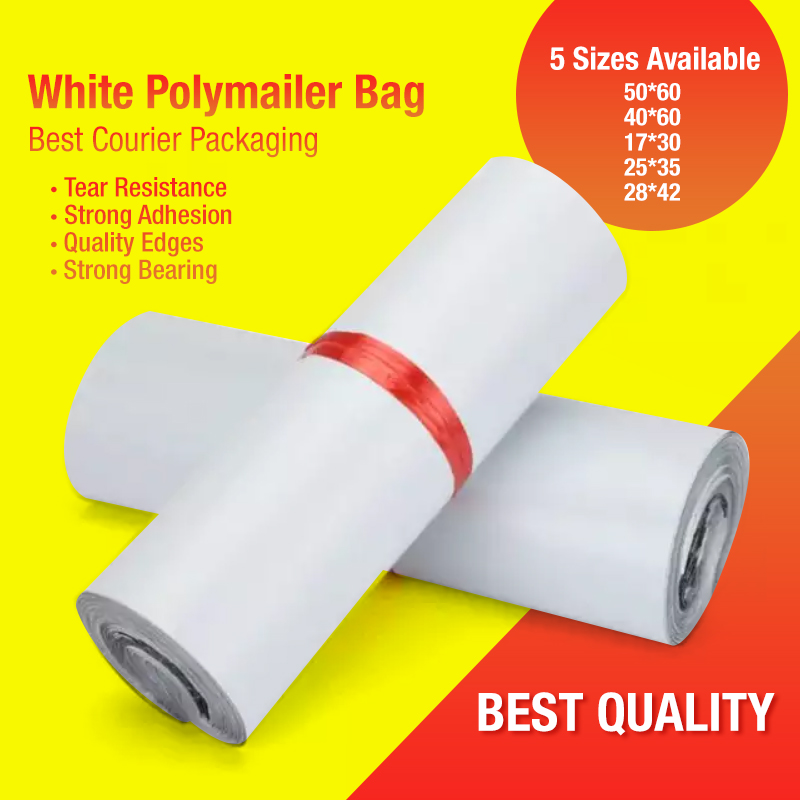 White Polymailer Bag