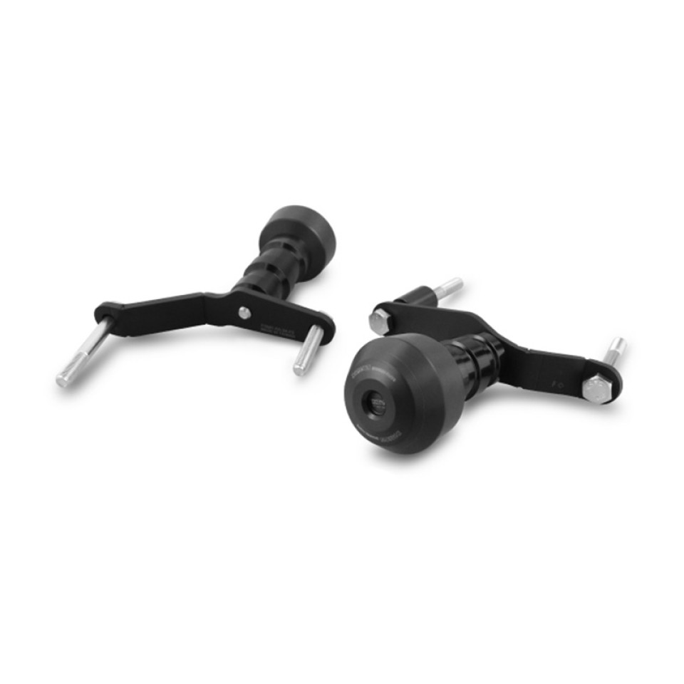DMV DIFGMKKA24DIFGE2P Motorcycle Black Fairing Guard