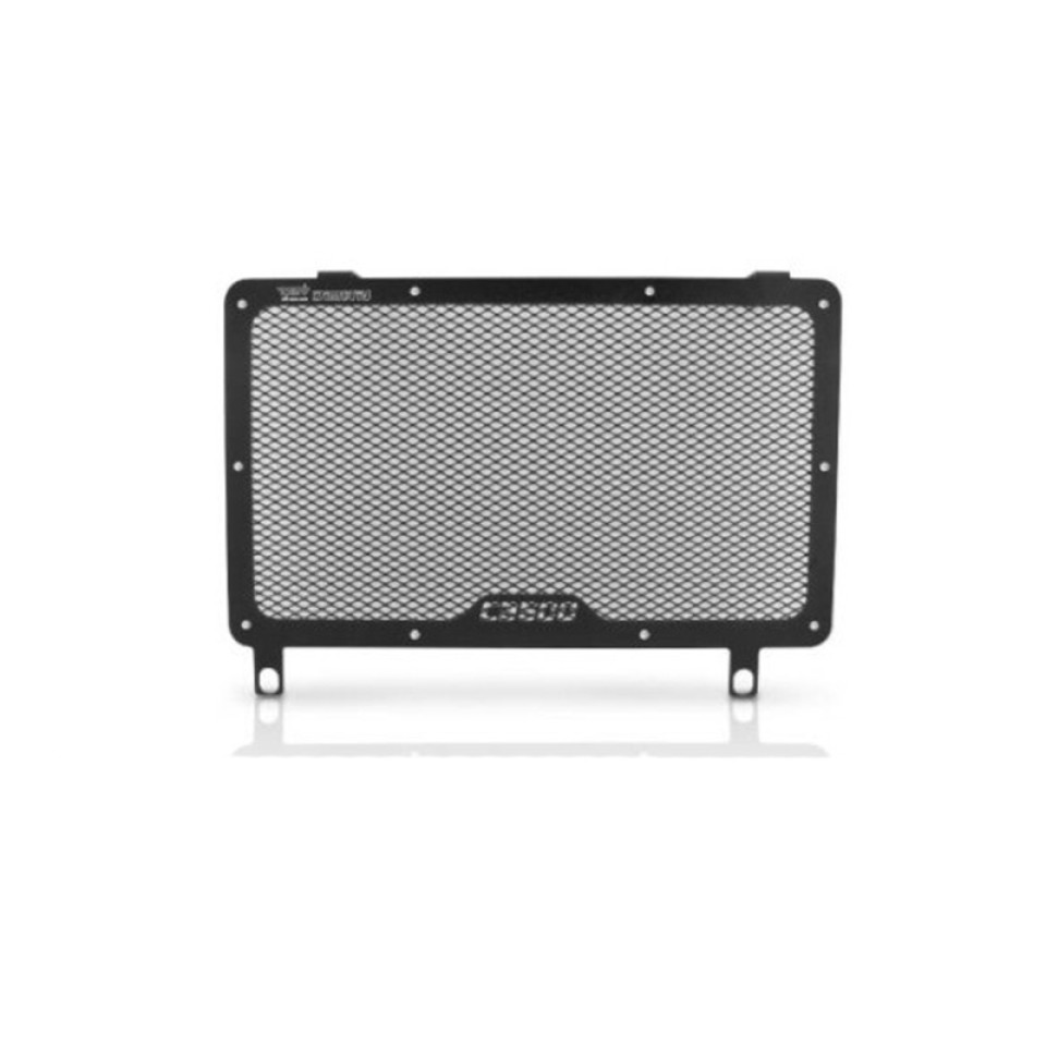 DMV DIRPCHO03K Motorcycle Black Radiator Protective Cover