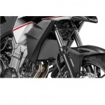 DMV DIRPCHO03K Motorcycle Black Radiator Protective Cover