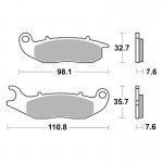 SBS 859SI Motorcycle Brake Pad