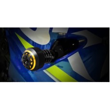 DMV DIFGMKSU11DIFGE2P Motorcycle Black Fairing Guard-Easy