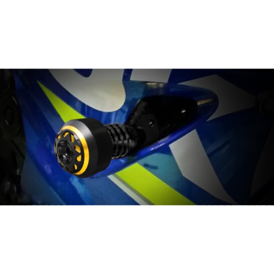 DMV DIFGMKSU11DIFGE2P Motorcycle Black Fairing Guard-Easy