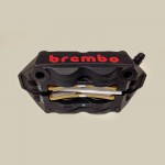 Brembo 20988550 Black 100mm M4 Left Caliper