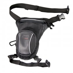 Komine SA058 Motorcycle Riding Leg Bag 2-Black