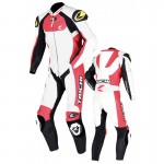 RS Taichi NXL209RED Leather Racing Suit-Red