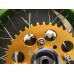XAM A340145 428 Motorcycle Rear Sprocket for Kawasaki 2010 -45 Teeth