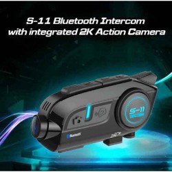 SCSETC Helmet Camera Bluetooth Intercom SCS S11