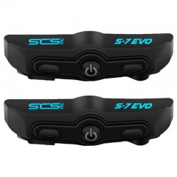 SCSETC Helmet Bluetooth Intercom SCS S7 Evo Duo Set