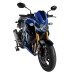 Ermax 1504S89-KE Motorcycle Metal Blue/Black Glossy Nose Fairing Windscreen