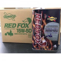 Sunoco Red Fox Full 15W50 Fully Synthetic MA2 Oil